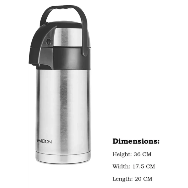 Milton Beverage Dispenser, Steel Plain - Image 5