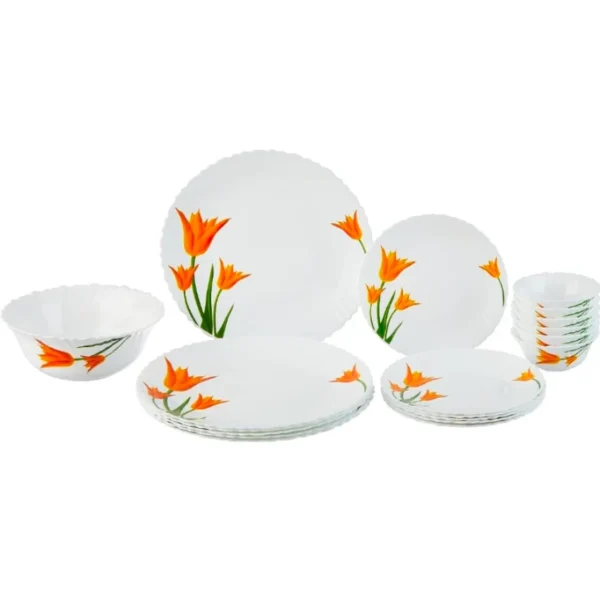 Larah by Borosil Firefly Dinner Set