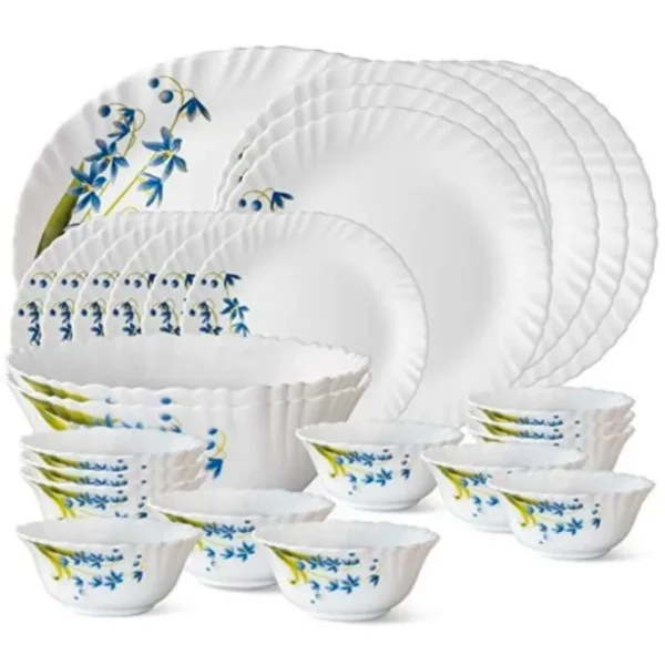 Larah by Borosil Lavender Dinner Set