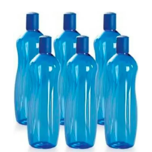 MILTON Pacific 1000 Pet Water Bottles, 1 Litre Each, Set of 6