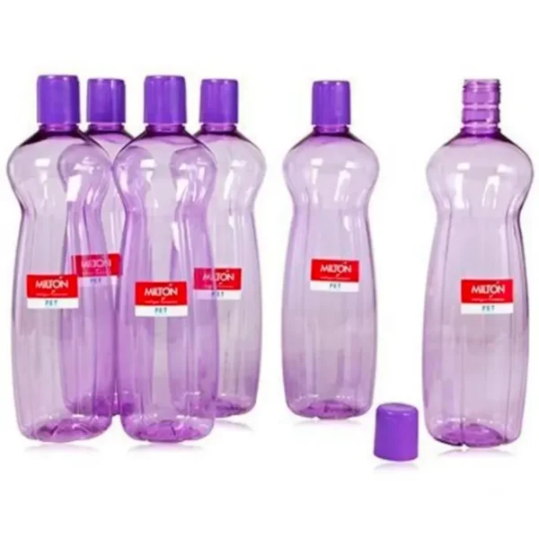 MILTON Pacific 1000 Pet Water Bottles, 1 Litre Each, Set of 6 - Image 7