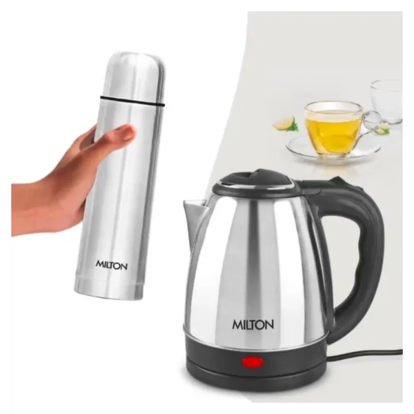 Milton Combo Offer Electric Kettle and Flask, 3 Litres - Image 2