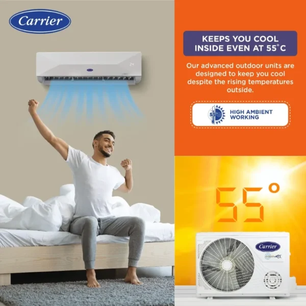 Carrier Xtreme Edge DXI 1.5 Ton 5 Star Inverter Split AC - Image 4